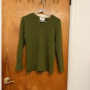 Jenny brand Olive V-Neck Sweater